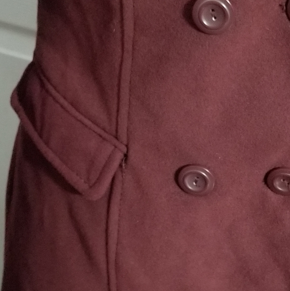 🌬 NEW Women's Classic Double Breasted Coat with Pockets - Picture 12 of 17